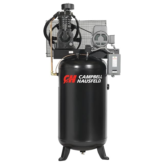 Campbell Hausfeld 80 gallon vertical two-stage air compressor