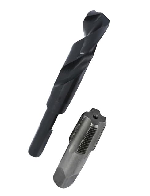 Drill America 1/2 inch NPT pipe tap with its matching 23/32 inch drill bit