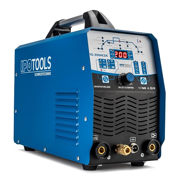 IPOTOOLS TIG-200ACDC AC/DC TIG welder, product photograph