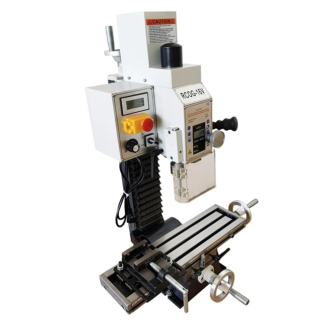 IntXanth benchtop drilling and milling machine with its LCD display