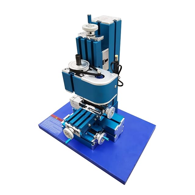 JARYANNIX mini metal milling and drilling machine with its vice