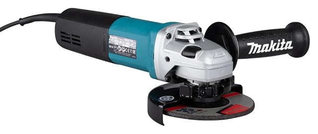 Makita 9565CVR angle grinder, product photograph