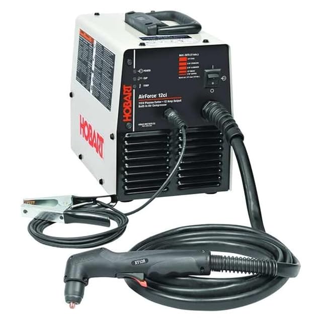 Hobart AirForce 12ci plasma cutter with built-in air compressor