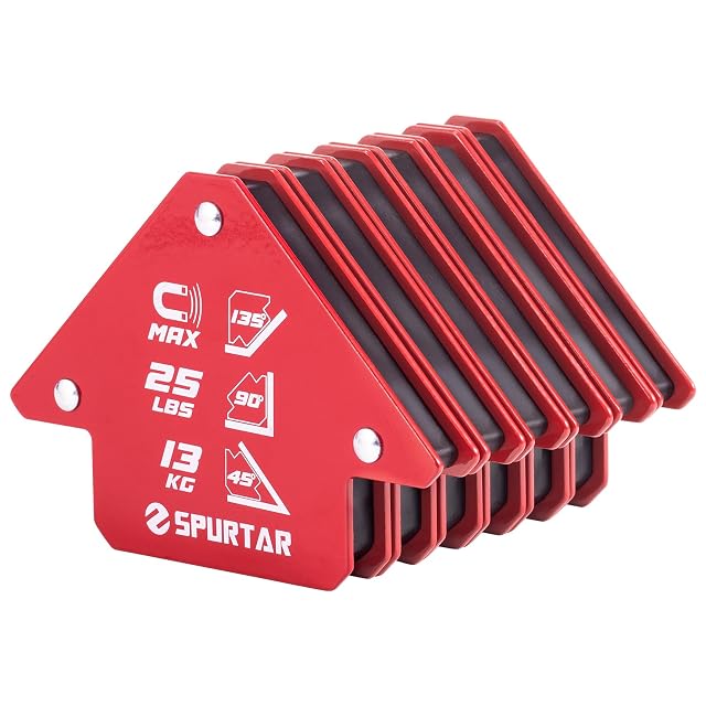 Spurtar Welding magnets, 6 × 13 kg, product photograph