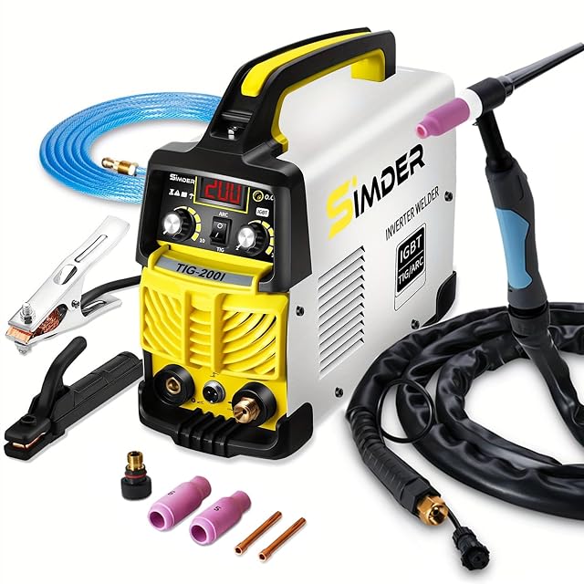 SSimder TIG200 DC lift-start TIG welder, product photograph