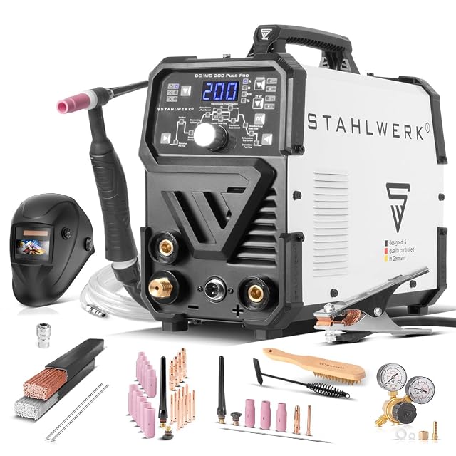 STAHLWERK DC WIG 200 Puls Pro TIG welder, product photograph
