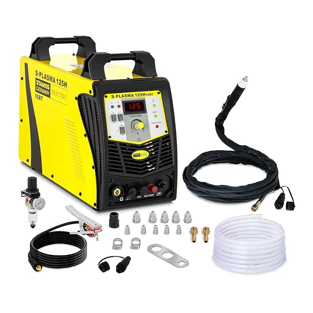 Stamos S-PLASMA 125CNC plasma cutter, product photograph