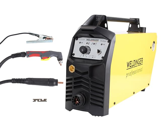 WELDINGER PS 45 professional plasma cutter with filter unit, product photograph