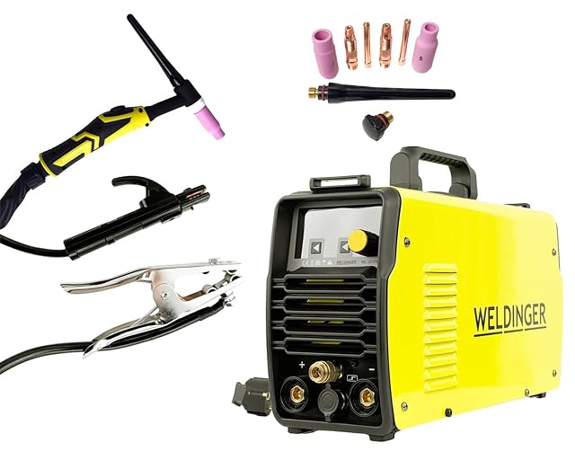 WELDINGER WE 201PW plus DC TIG welder, product photograph